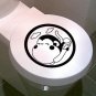 2pcs Monkey Wall Sticker Art Toilet Bathroom Vinyl Decor