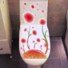 2pcs Sunset Flower Wall Sticker Art Toilet Bathroom Vinyl Deco B2r