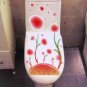 2pcs Sunset Flower Wall Sticker Art Toilet Bathroom Vinyl Deco B2r