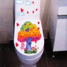 2pcs Tree Wall Sticker Art Toilet Bathroom Vinyl Deco B2r