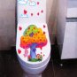 2pcs Tree Wall Sticker Art Toilet Bathroom Vinyl Deco B2r