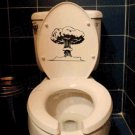 2pcs Tree Wall Sticker Art Toilet Bathroom Vinyl Deco B3