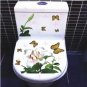 2pcs Butterfly Wall Sticker Art Toilet Bathroom Vinyl Deco B2