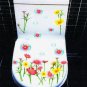 2pcs Flower Wall Sticker Art Toilet Bathroom Vinyl Deco B6