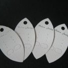 300pcs Ear Hook Earring Display Card 65 x 35mm
