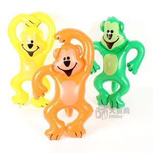 3pcs Inflatable Monkey Animal Summer Swimming Swim Toy B2