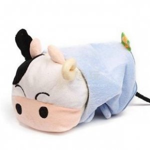 Multi Function Plush Cow Tissue Box Holder