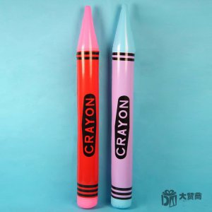 2pcs Inflatable Giant Crayon Pencil Summer Swimming Swim Toy