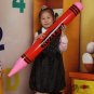 2pcs Inflatable Giant Crayon Pencil Summer Swimming Swim Toy