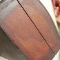 Anitque Wooden Stack Book Wood Tissue Box Holder Gift/Deco B2