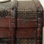 Anitque Wooden Stack Book Wood Tissue Box Holder Gift/Deco B3