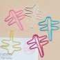 Lot of 200pcs Paper Clip Dragonfly Shaped / Bookmark office