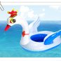 Inflatable Baby Swimming Seat Crown Swan / Floating Ring for Kid