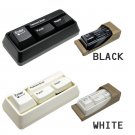 Keyboard Stationary Set Stapler / Brush / Punch / Paper clip Adsorb Mult Function
