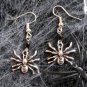 Gothic Spider Earrings charm earring- Goth Horror Halloween