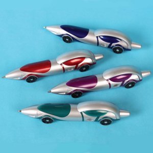 2pcs Funny Racing Car Ball Pen,Party Favours,ST044