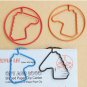 Lot of 200pcs Paper Clip Horse Shaped / Bookmark office