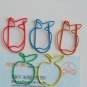 Lot of 200pcs Paper Clip Pineapple Shaped / Bookmark office