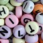 500g Acrylic Bead / Alphabet Charm 6mm/ jewelry accessory B2