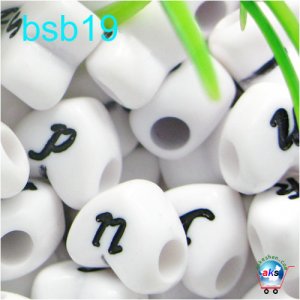 500g Assorted Acrylic Bead / Acrylic Heart Beads Alphabet ABC Letter Charm 10mm/ jewelry accessory