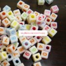 500g Acrylic Bead Number Beads 6mm/ jewelry accessory B2