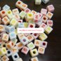 500g Acrylic Bead Number Beads 6mm/ jewelry accessory B2