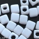 500g Assorted Acrylic Bead / Acrylic Square Plain Cube Beads Charm 7mm/ jewelry accessory