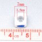 500g Assorted Acrylic Bead / Square Cube Beads Heart Charm 7mm/ jewelry accessory