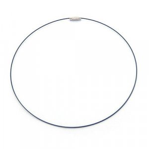 100pcs Black Memory Steel Necklace Choker Cord Wire Diameter 13cm
