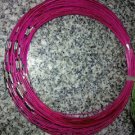 100pcs Fuschia Memory Steel Necklace Choker Cord Wire Diameter 13cm