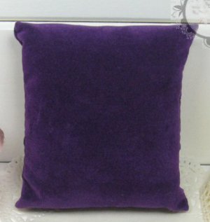 50pcs Jewelry Display Bracelet Anklet Watch Pillow Velvet Purple