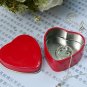 10pcs Jewelry Display Red Heart Love Tin Box Gift Box Case Office Organizer