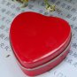 10pcs Jewelry Display Red Heart Love Tin Box Gift Box Case Office Organizer