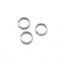 Lot of 500g Double Jump Ring 12 x 0.7mm Finding Accessory silver plated