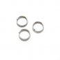 Lot of 500g Double Jump Ring 12 x 0.7mm Finding Accessory silver plated