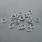 Lot of 500g Double Jump Ring 7mm Finding Accessory silver plated