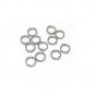 Lot of 500g Double Jump Ring 5mm Finding Accessory silver plated