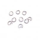 Lot of 2280pcs Jump Ring Split Open 7 x 1mm Finding Accessory Rhodium Plated