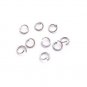 Lot of 2280pcs Jump Ring Split Open 7 x 1mm Finding Accessory Rhodium Plated