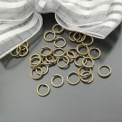 Lot of 190 Dozens Jump Ring 7 x 0.9mm Finding Accessory Brass Plated