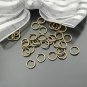 Lot of 190 Dozens Jump Ring 7 x 0.9mm Finding Accessory Brass Plated