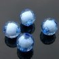 500g Acrylic Bead Round White Core Inside Dye / Craft  Jewelry accessory Lantern Sky Blue