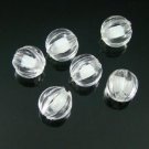 500g Acrylic Pumpkin Bead White Core Inside Dye / Craft  Jewelry accessory Lantern Transparent