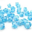 500g Acrylic Corner Bead White Core Inside Dye / Craft  Jewelry accessory Lantern Blue