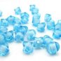 500g Acrylic Corner Bead White Core Inside Dye / Craft  Jewelry accessory Lantern Blue