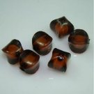 500g Acrylic Corner Bead White Core Inside Dye / Craft  Jewelry accessory Lantern Coffee