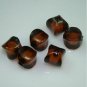 500g Acrylic Corner Bead White Core Inside Dye / Craft  Jewelry accessory Lantern Coffee
