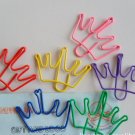 Lot of 200pcs Paper Clip Crown Shaped / Bookmark office