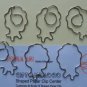 Lot of 200pcs Paper Clip Gold Fish Shaped / Bookmark office