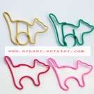 Lot of 200pcs Paper Clip Cat Shaped / Bookmark office B2